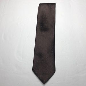 Surrey brown dot tie